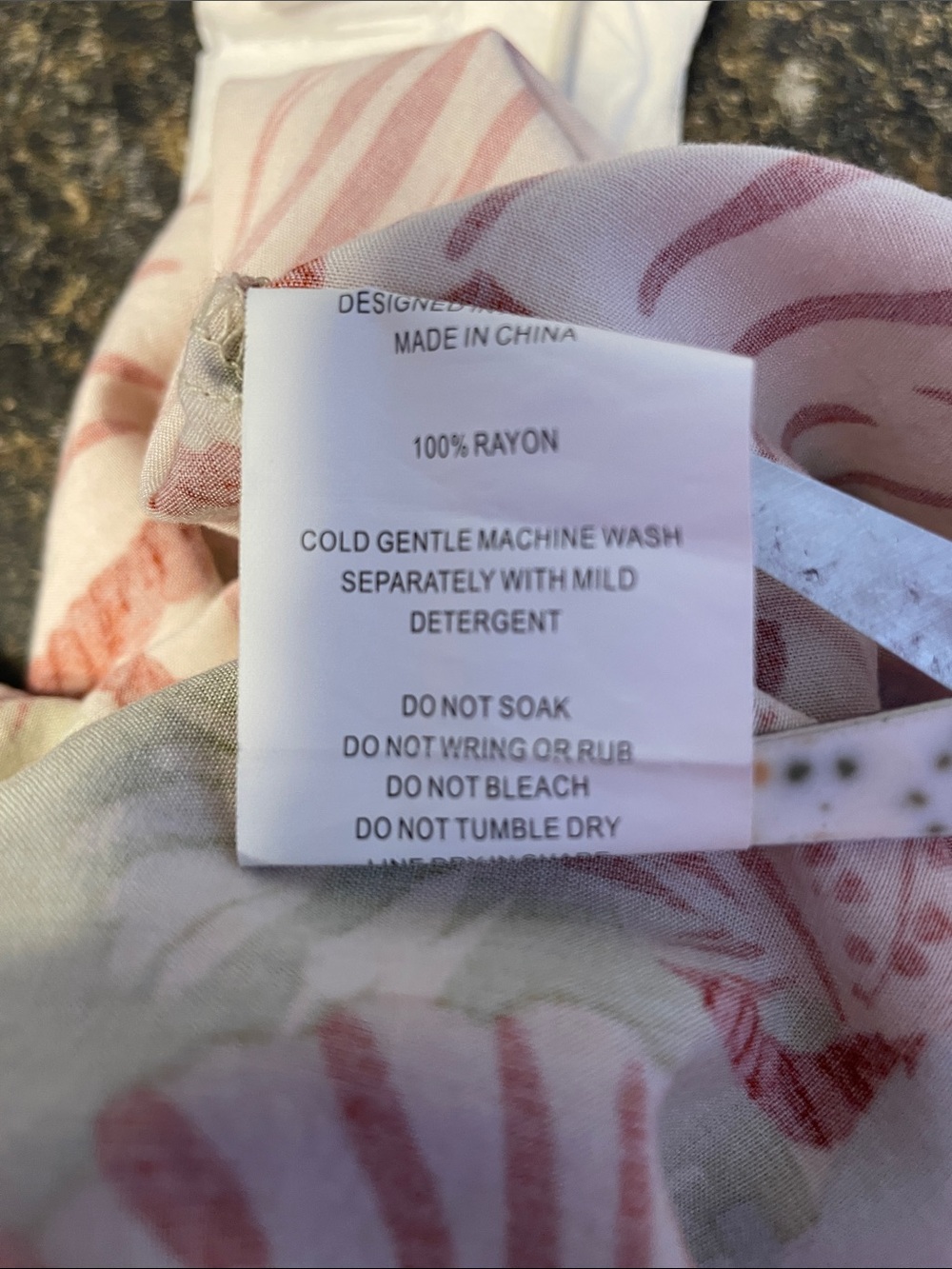 Label of Love Anthropologie Maxi Dress Seashore Pattern M - Picture 8 of 8